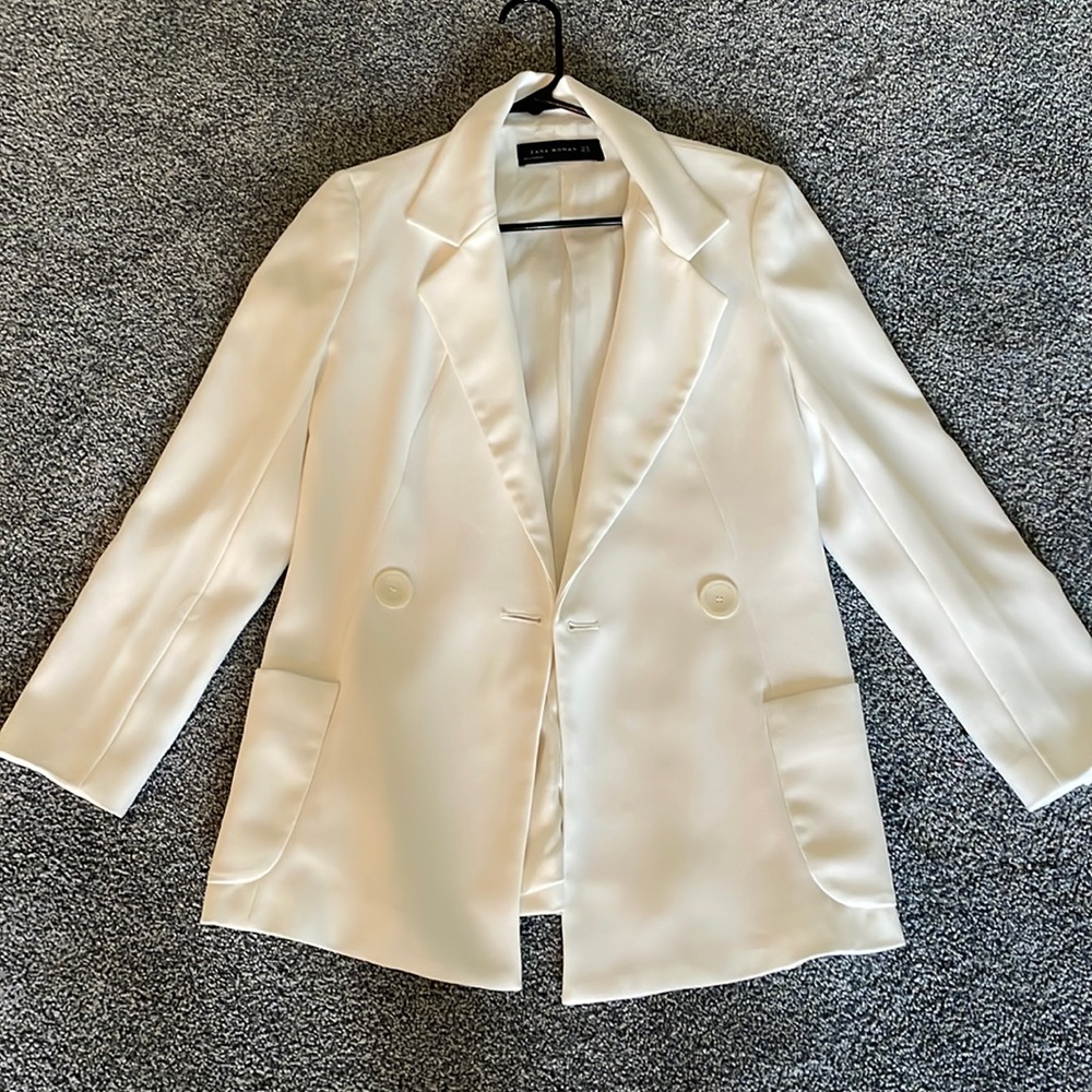 Brand new white blazer